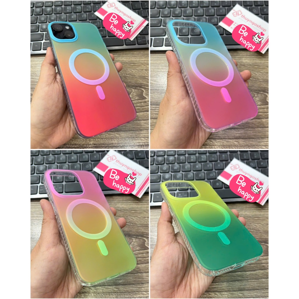 Ốp lưng loang màu iPhone 15 pro max - iPhone 15 pro - iPhone 15 Plus - iPhone 15