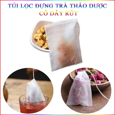 Túi Lọc Trà Tự Nhiên – Bộ 100 Túi An Toàn Cho Sức Khỏe Giữ Trọn Hương Vị