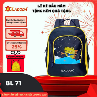 Balo cho bé trai bé gái mẫu giáo thương hiệu Ladoda BL71