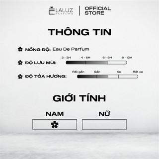 [LALUZ] Nước hoa nam C-K De.fy EDP hương thơm nam tính, mạnh mẽ 10ml