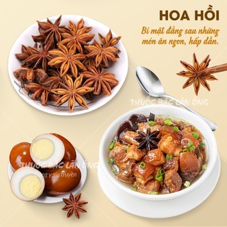 Hoa hồi 500g, đại hồi khô thơm nồng tự nhiên, gia vị cho nhiều món ngon
