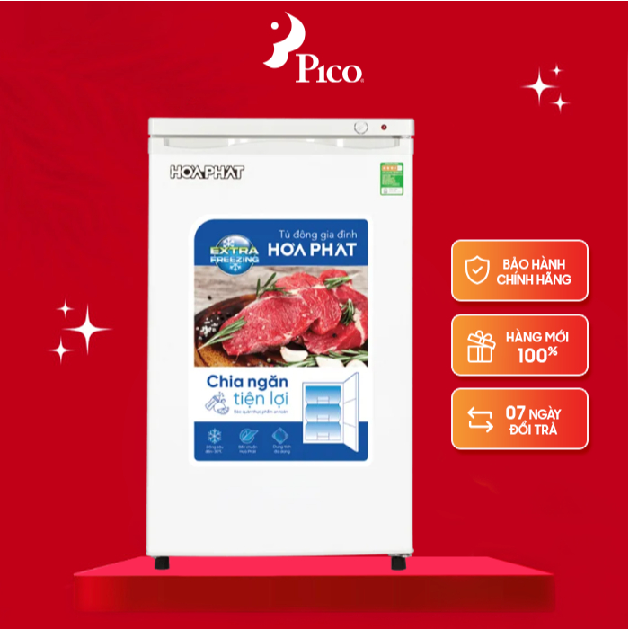 Tủ đông đứng Hòa Phát 106 lít HPF UAH6106