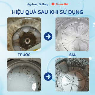 Bột Vệ Sinh Lồng Máy Giặt Putto 1 Hộp 2 Gói 500gr Cao Cấp, Làm Sạch Cặn Bẩn, Khử Mùi Hiệu Quả, Diệt Khuẩn, Tẩy Nấm Mốc