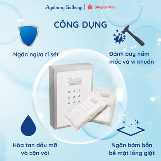 Bột Vệ Sinh Lồng Máy Giặt Putto 1 Hộp 2 Gói 500gr Cao Cấp, Làm Sạch Cặn Bẩn, Khử Mùi Hiệu Quả, Diệt Khuẩn, Tẩy Nấm Mốc