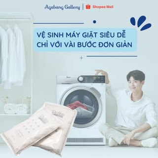 Bột Vệ Sinh Lồng Máy Giặt Putto 1 Hộp 2 Gói 500gr Cao Cấp, Làm Sạch Cặn Bẩn, Khử Mùi Hiệu Quả, Diệt Khuẩn, Tẩy Nấm Mốc