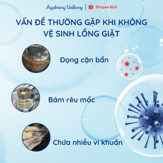 Bột Vệ Sinh Lồng Máy Giặt Putto 1 Hộp 2 Gói 500gr Cao Cấp, Làm Sạch Cặn Bẩn, Khử Mùi Hiệu Quả, Diệt Khuẩn, Tẩy Nấm Mốc