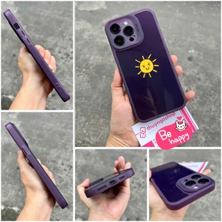 Ốp lưng màu tím iPhone 14 pro max - iPhone 14 pro - iPhone 13 pro max - iPhone 13 pro - iPhone 12 pro max