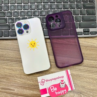 Ốp lưng màu tím iPhone 14 pro max - iPhone 14 pro - iPhone 13 pro max - iPhone 13 pro - iPhone 12 pro max