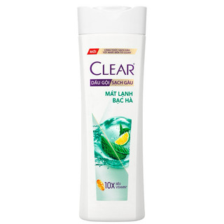 DẦU GỘI CLEAR BẠC HÀ 340g