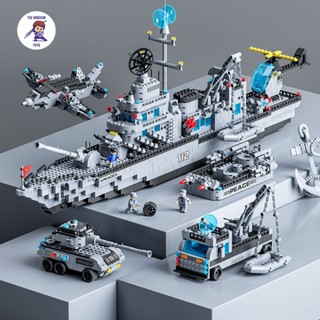 Đồ Chơi Lắp Ráp Xếp Hình Mô Hình Tàu Chiến Hạm 6in1 Robot, Máy Bay, Xe Tăng, Cảnh Sát 1560 Chi Tiết