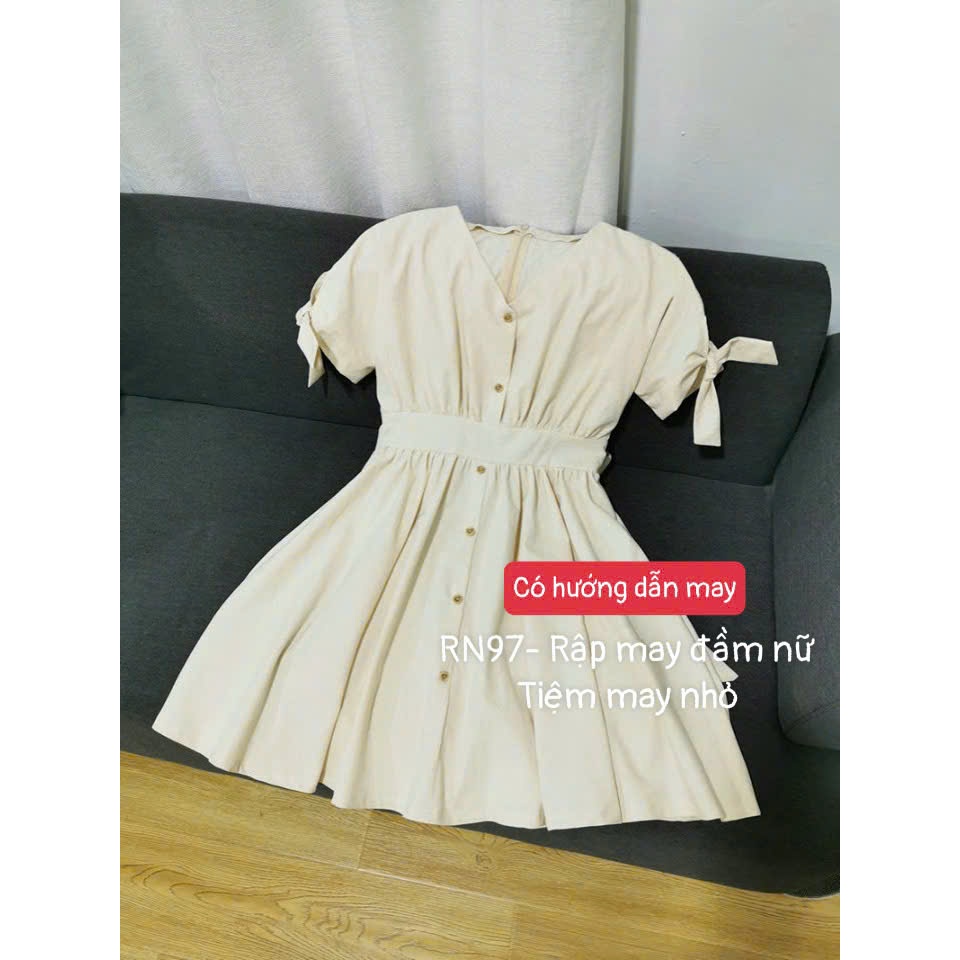 RN97_Rập giấy may váy nữ