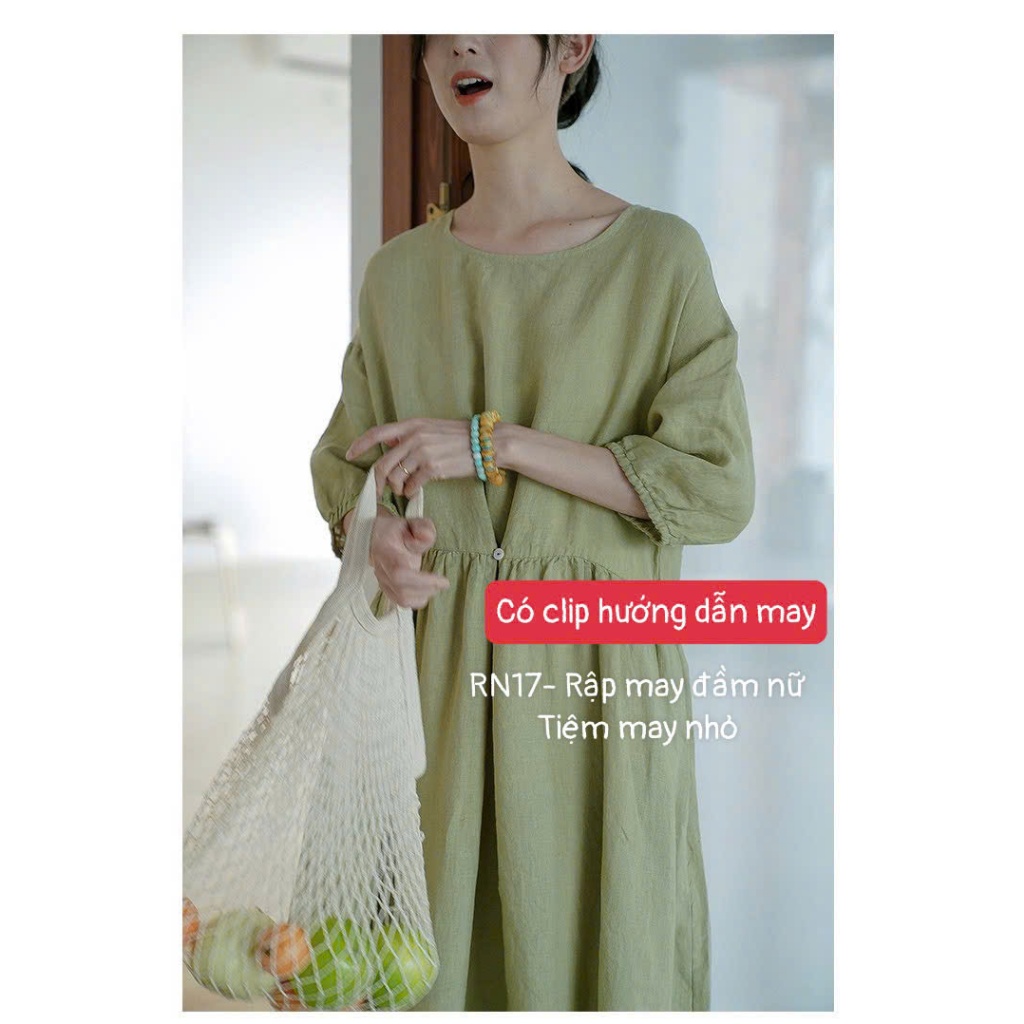 RN17_Rập váy xòe vai trễ nữ