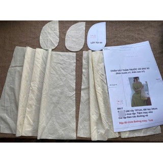 RN17_Rập váy xòe vai trễ nữ