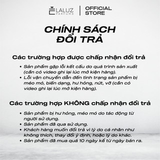[LALUZ] Nước hoa nam Silver Blue hương thơm tươi mới, thanh lịch 10ml