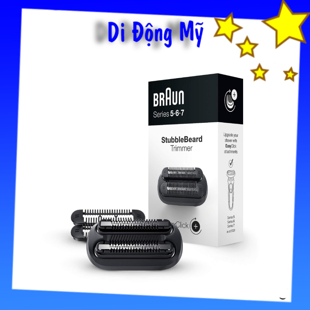 Lưỡi Braun Beard - Đầu lưỡi cắt tỉa râu Máy Cạo Râu Beard Trimmer Braun Series  5/ 6/ 7, chính hãng
