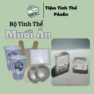 [NaCl] Bộ dụng cụ nuôi tinh thể ( MUỐI ĂN ) ( Có giấy hướng dẫn )