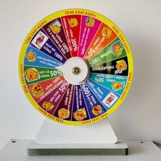 Vòng Quay ( Ăn Nhậu Khủng Long 16 ô đứng - Kt: 25cm cao 35cm)