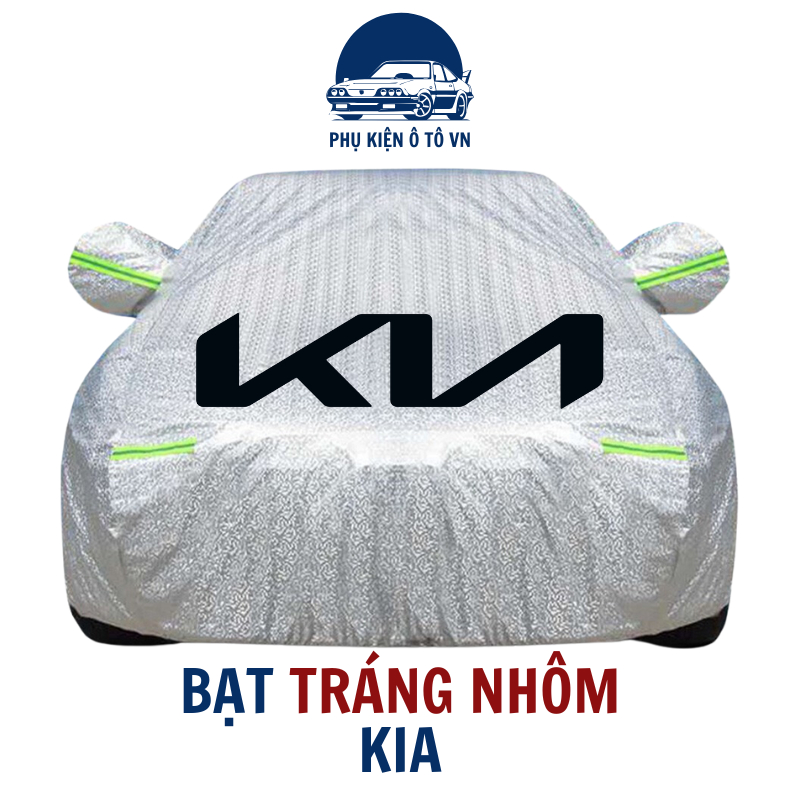 Bạt phủ xe ô tô 3 lớp, tráng nhôm, chống xước