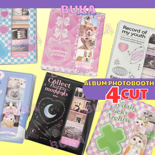 Album photobooth Buka album đựng ảnh photostrip, 4cut bảo vệ card ảnh thần tượng phong cách Hàn Quốc