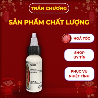 Mực xăm tattoo Eternal màu trắng WHITE chính hãng chai 30ml