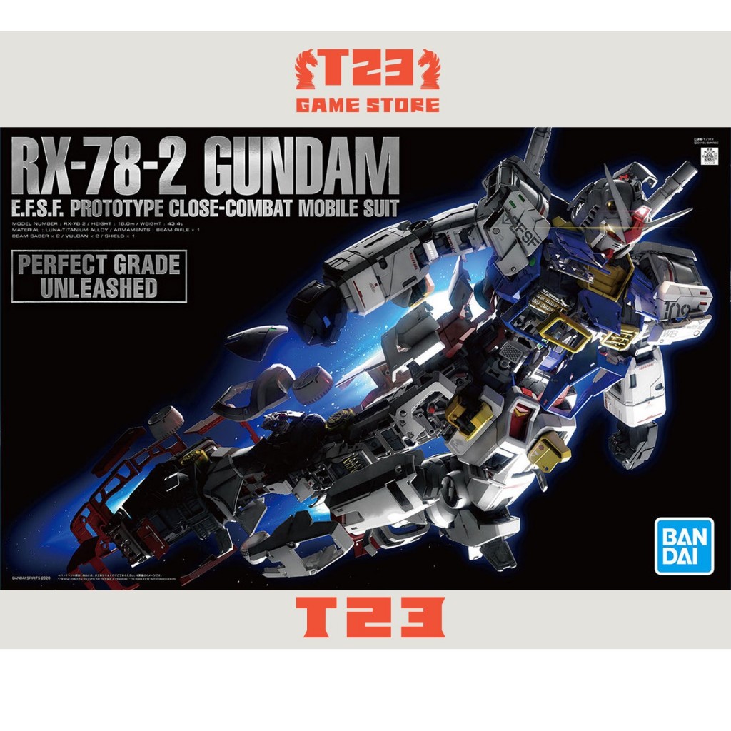 PGU RX-78-2 Gundam PG Unleashed - 1/60 - PGU - RX-78 - Mô hình Gunpla chính hãng Bandai