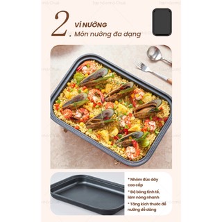 BẾP LẨU NƯỚNG ĐA NĂNG BRUNO CLASSIC BOE123