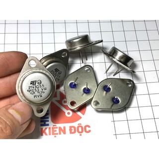 [Combo 5 chiếc] 2N3055 Transistor NPN 15A 100V TO-3