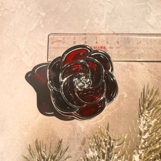 Kẹp Tóc Hoa Hồng 5cm Made in Korea Kẹp tóc nửa đầu hình hoa hồng xinh đẹp cho nữ