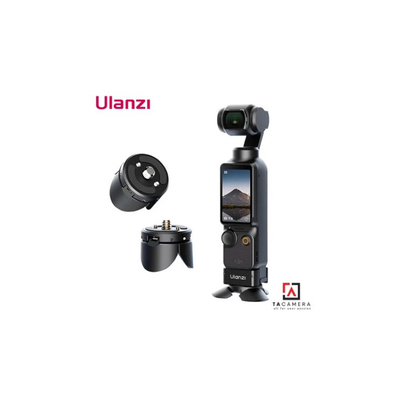 Mini Tripod Ulanzi PK-08 / Bộ đế hỗ trợ sạc nhanh PK-11 dùng cho Pocket 3
