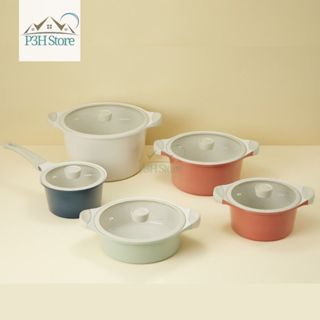 Nồi Chảo vân đá chống dính Inochi Omi Simple lớp chống dính phủ sứ nhôm đúc nguyên khối sử dụng được bếp từ P3H Store