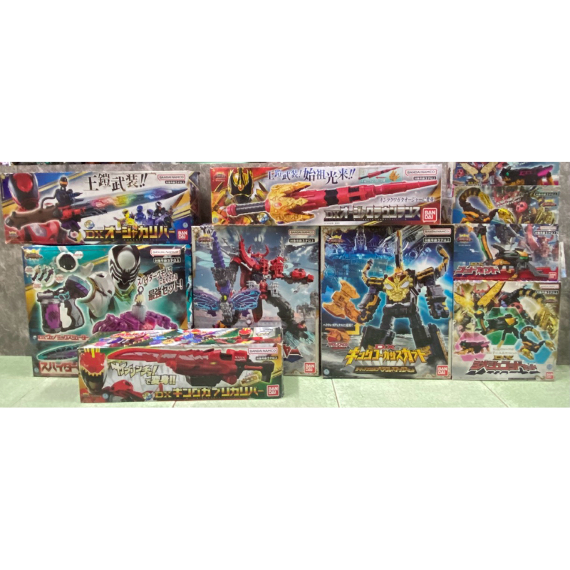 TỔNG HỢP MÔ HÌNH ĐỒ CHƠI KING OHGER, SHUGOD, OHGER CALIBUR CHÍNH HÃNG 2nd, CHIẾN ĐỘI SIÊU NHÂN SUPER