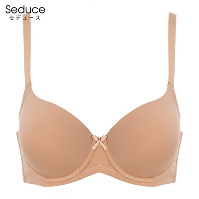 Áo Lót Nữ Trơn Mút Vừa Không Gọng Full Cup Seduce A24091