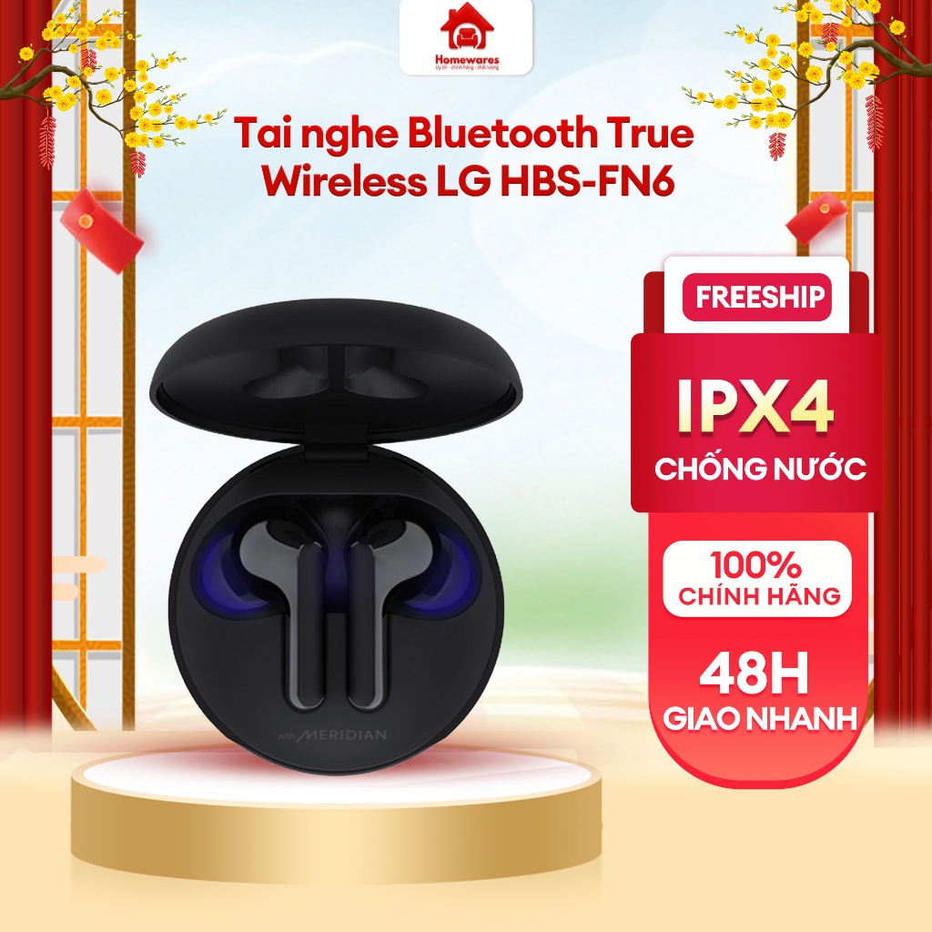 Tai nghe Bluetooth Không Dây True Wireless LG HBS-FN6 [Hãng đã qua sửa chữa] Mới 100%