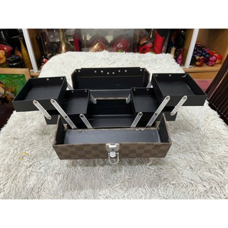 Tặng Mascara Hàn Quốc - Thanh lý Cốp mỹ phẩm The Rucy Hana size 30x18x18cm có khóa an toàn