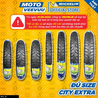 [MTVV] Vỏ lốp xe máy MICHELIN City Extra đủ size 60 70 80 90 100 110 120 130 140 150 10 14 16 17 2.25 2.50 2.75<END>