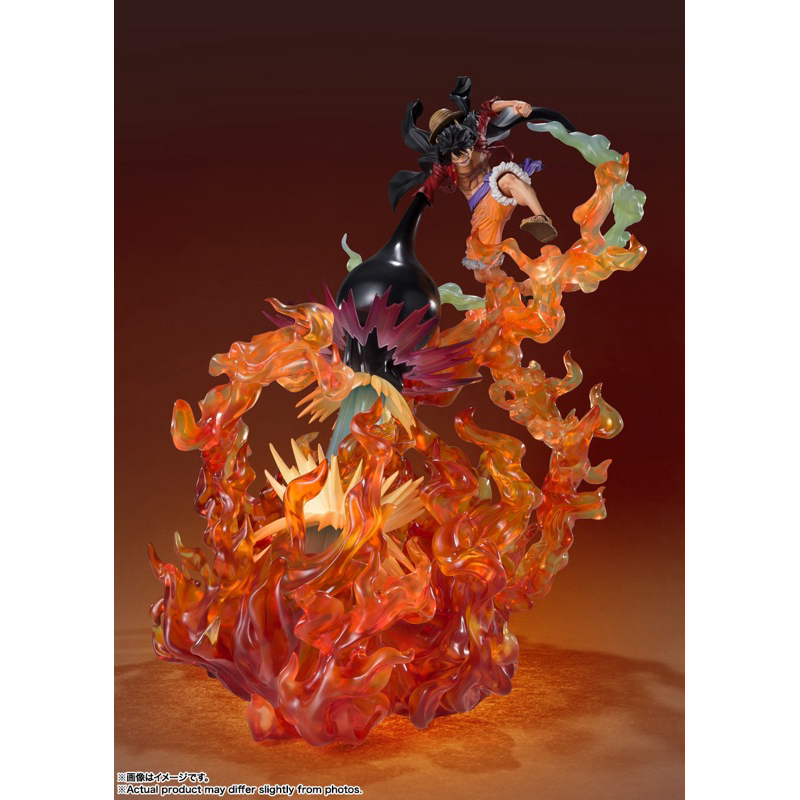 Mô hình One Piece cao cấp - Luffy Red Roc Figuarts Zero chính hãng Bandai cực khủng