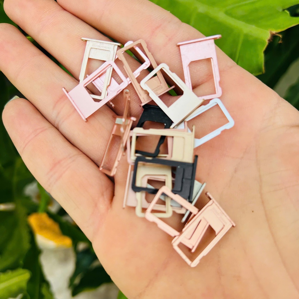 Khe sim ( khay sim ) dành cho ip 7, 7Plus đủ màu