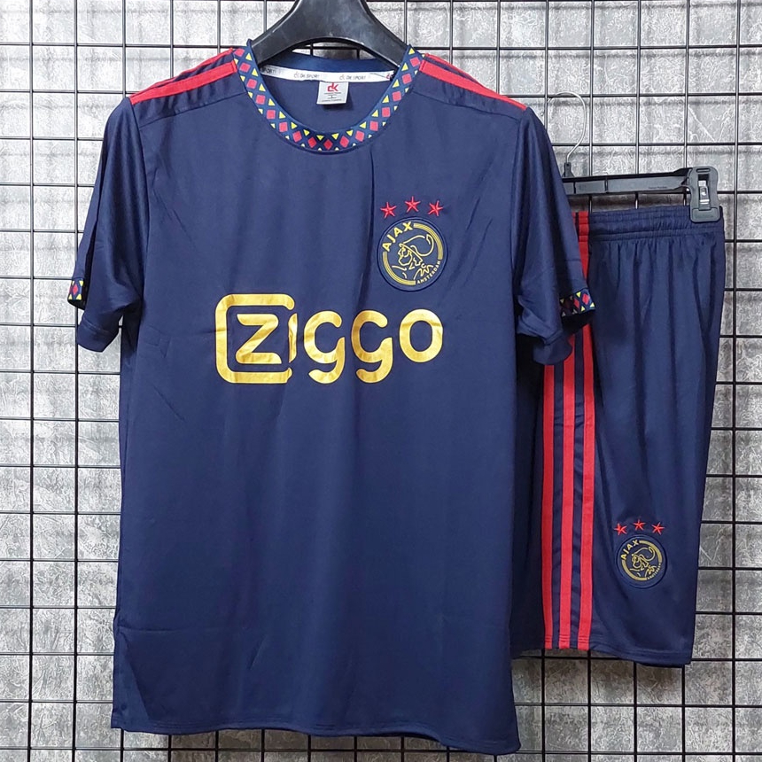 Bộ đồ bóng đá Ajax Xanh Đen - Đồ đá banh 2024