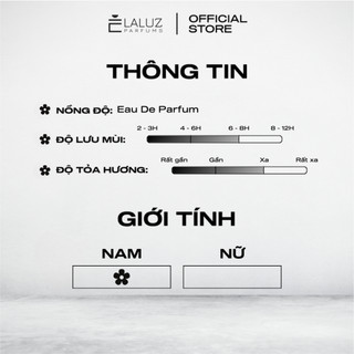[LALUZ]  Nước hoa Red Tobacco 10ml Hương thơm ấm áp, mạnh mẽ và cuốn hút
