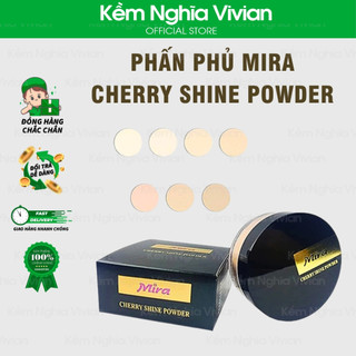 Phấn Phủ Mira Cherry Shine Powder dạng bột