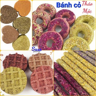 Bánh cỏ thảo mộc cho Thỏ, Bọ và Chinchilla, Hamster