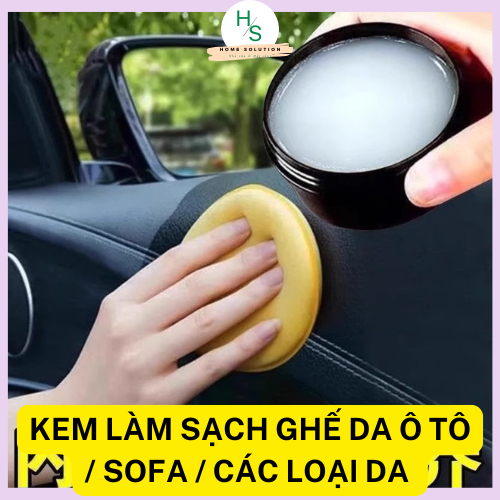 SÁP DƯỠNG VÀ VỆ SINH DA Ô TÔ / SOFA DA CÁC VẬT DỤNG BẰNG DA Á