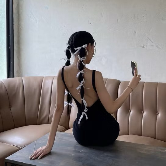 [ĐỒ BƠI CAO CẤP] Bikini, áo bơi liền mảnh khoét lưng chữ V FORM SHORT màu đen sành điệu | BigBuy360 - bigbuy360.vn