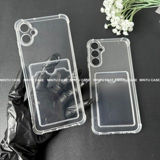  Ốp lưng ví đựng thẻ card cho Samsung A05   A05s - Loại trong suốt chống sốc 