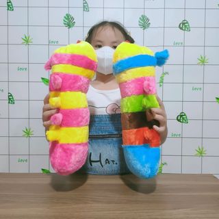 GẤU BÔNG SÂU LÔNG 35CM