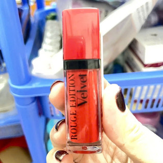 Son Lì Dạng Kem Bourjois 01  ( Đỏ Tươi ) Hàng mẫu test