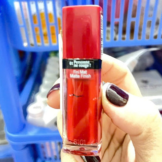 Son Lì Dạng Kem Bourjois 01  ( Đỏ Tươi ) Hàng mẫu test