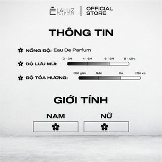 [LALUZ] Nước hoa On A Date 10ml hương thơm ngọt ngào và lãng mạn