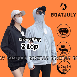 Áo Khoác chống nắng Nam Nữ cao cấp 2 lớp thoáng khí, Vải Kim Cương Lạnh hàng đẹp loại 1, dày dặn cản tia UV 99%. UPF 50+