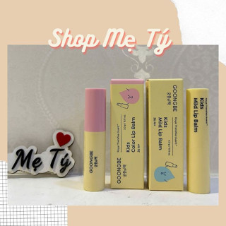  Son dưỡng môi GOONGBE không màu mềm môi cho mẹ và trẻ em GOONGBE MOISTURE LIP BALM 3.3g 